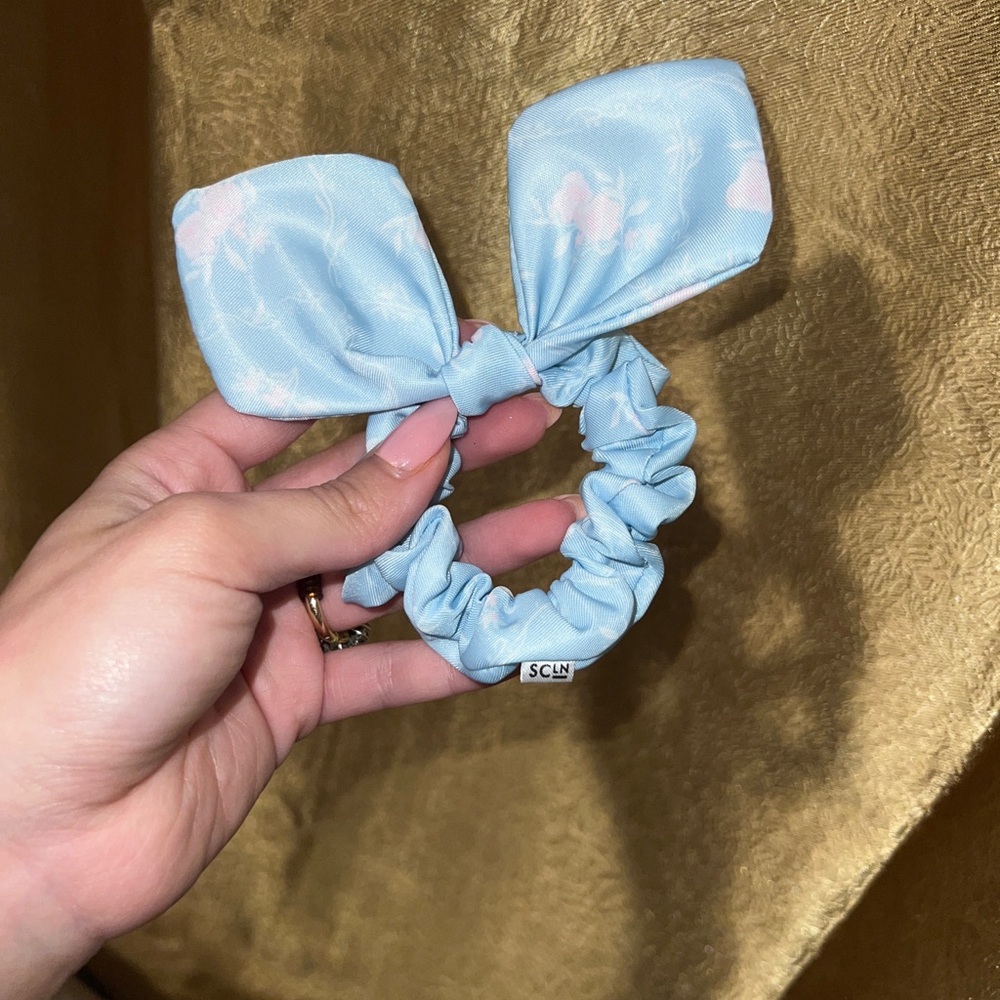 Stoney Clover Bow Scrunchie